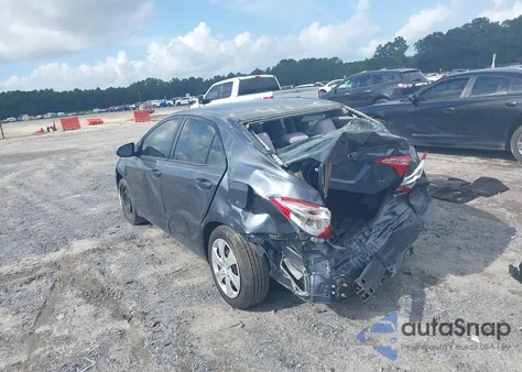 2018 Toyota Corolla Le from USA, damaged, VIN 2T1BURHE0JC967197